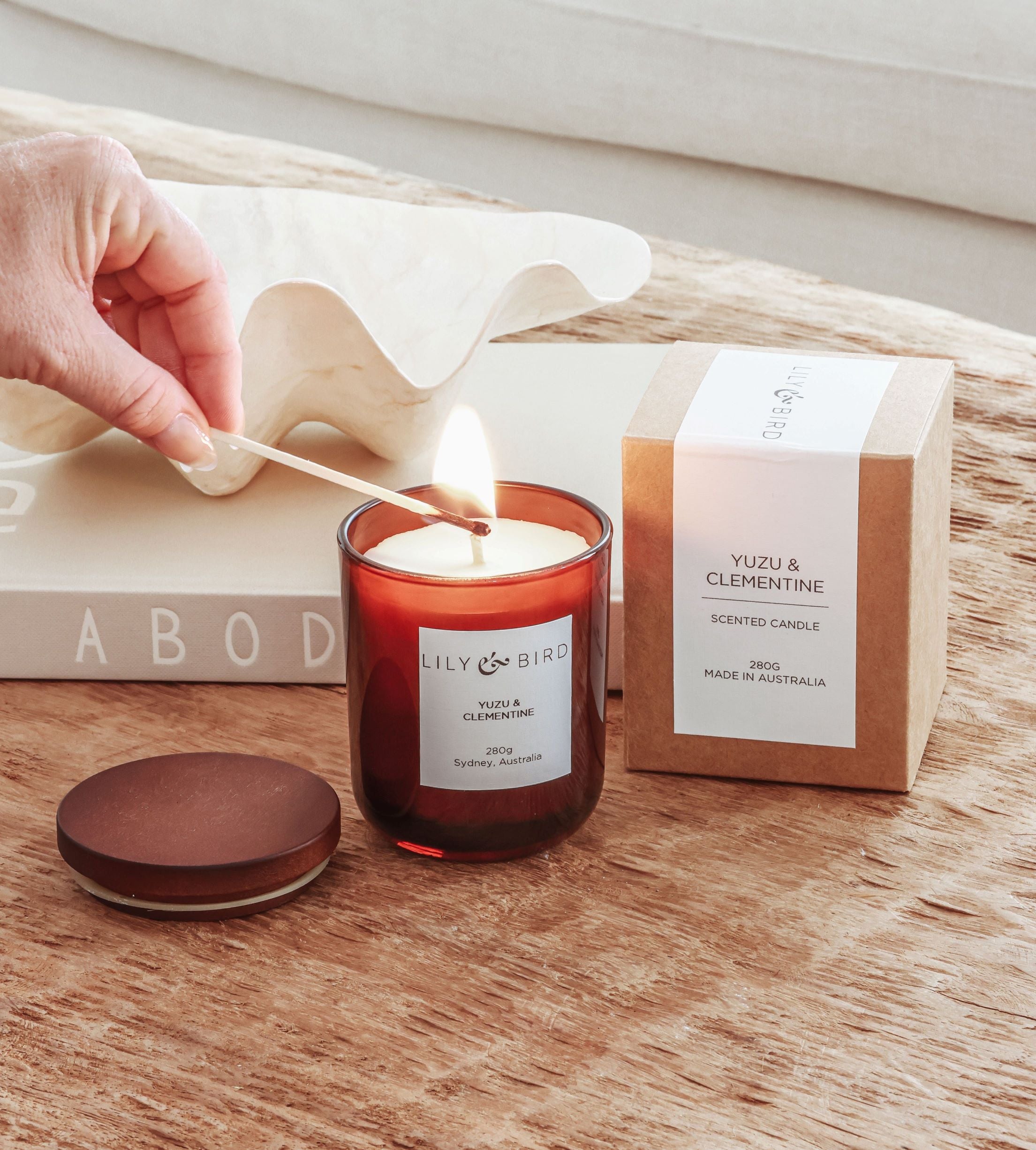 Lily and Bird soy candle home fragrance