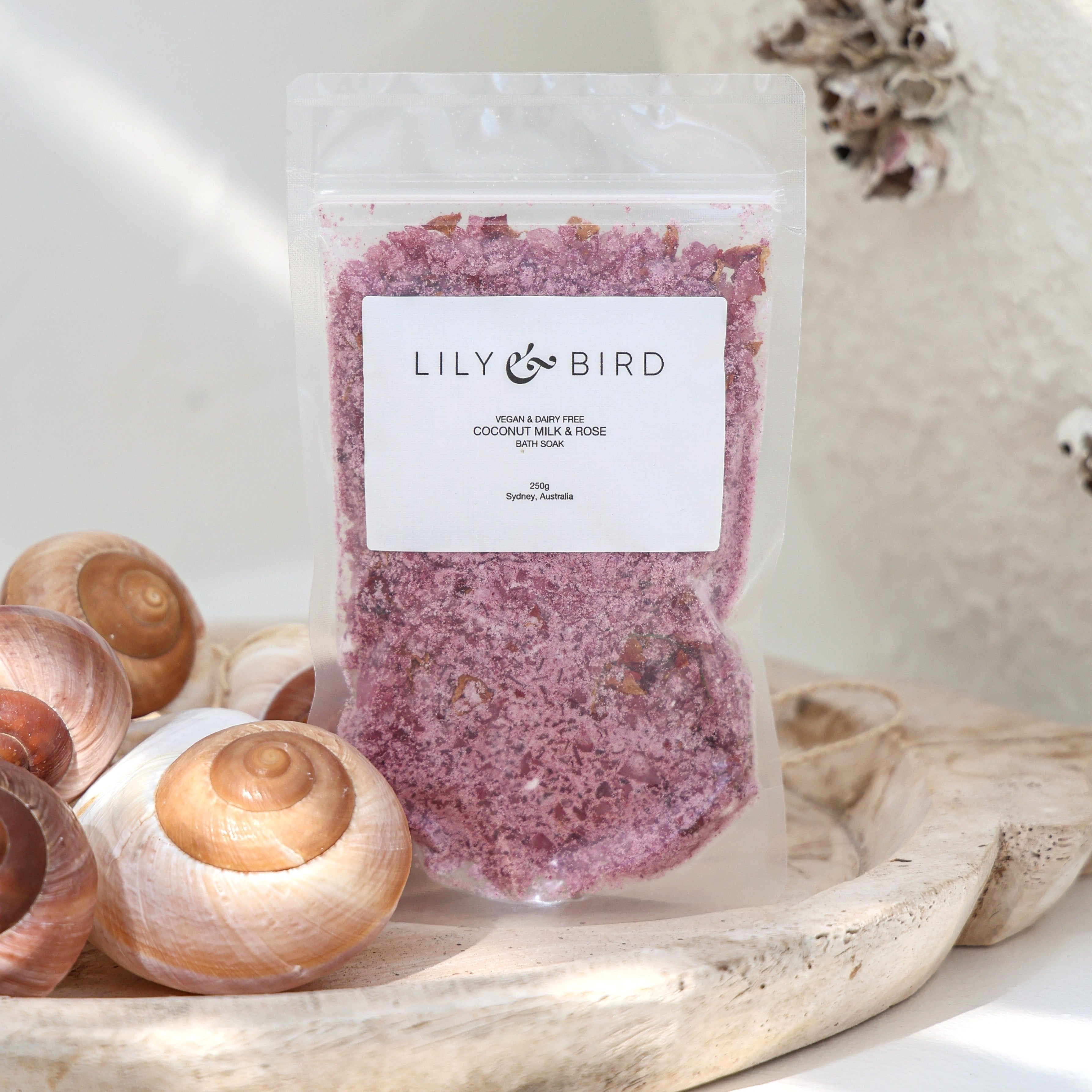 Coconut Milk & Rose Bath Salts