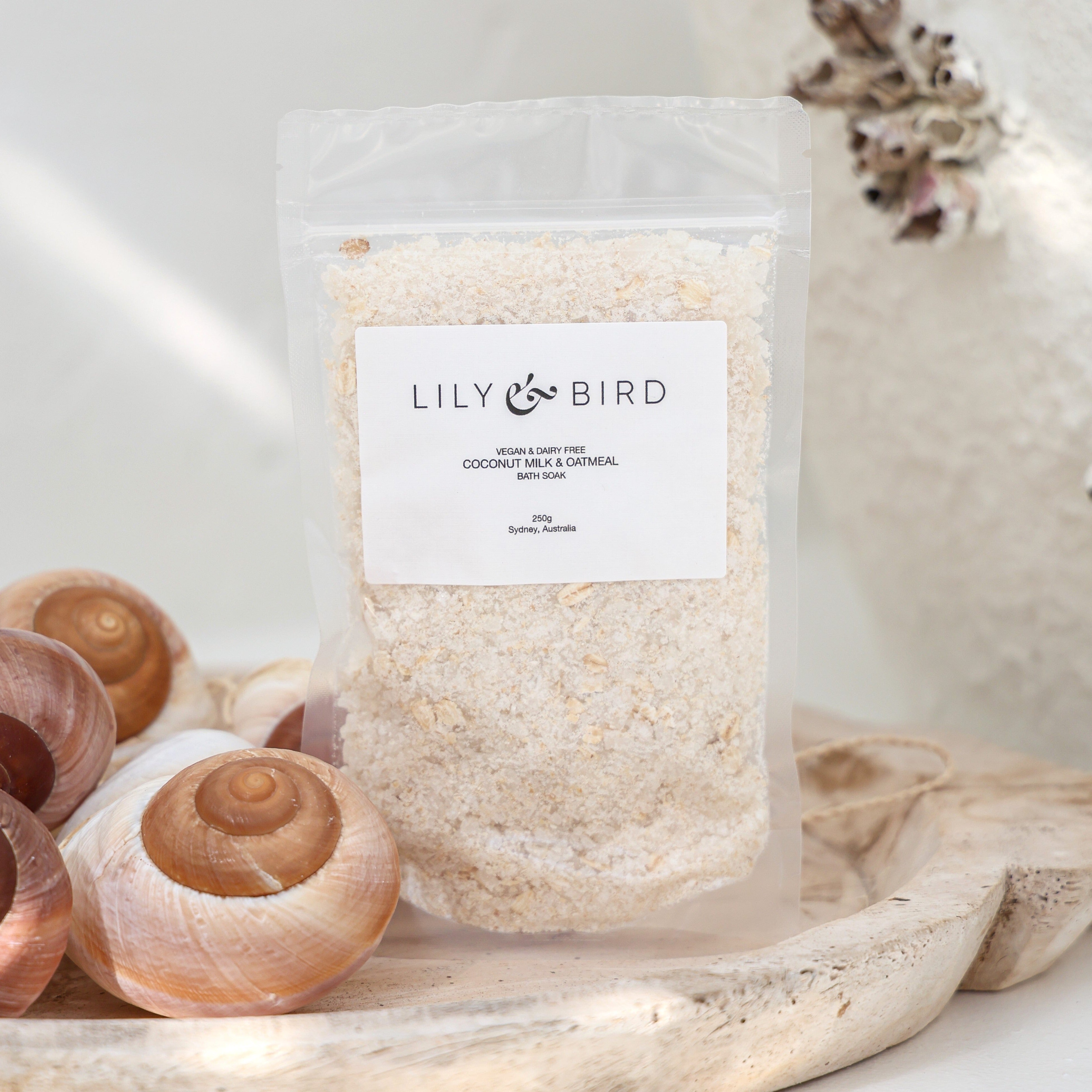 Coconut Milk & Oatmeal Bath Soak