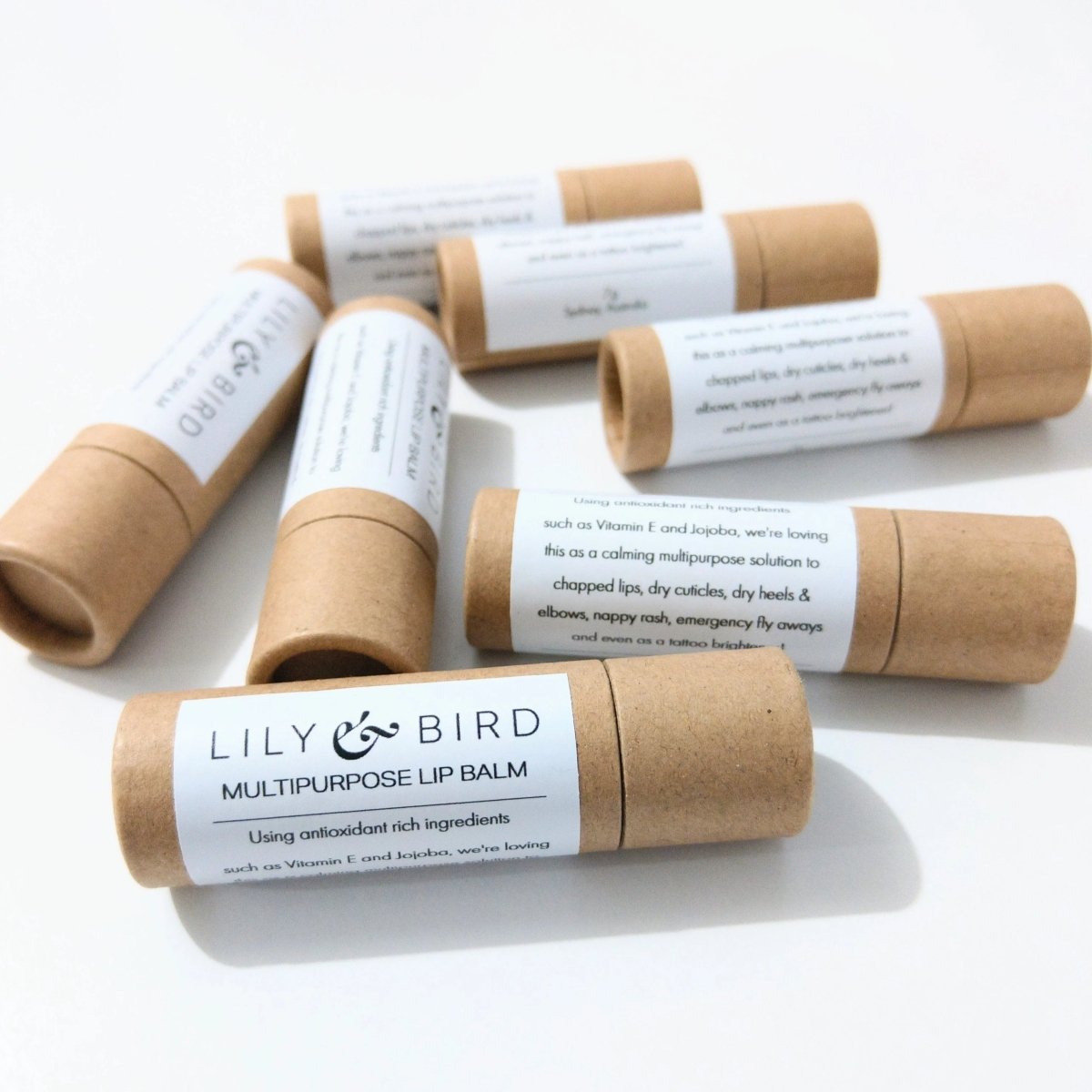 Multi-Purpose Lip Balm - Tube - Lily and Bird