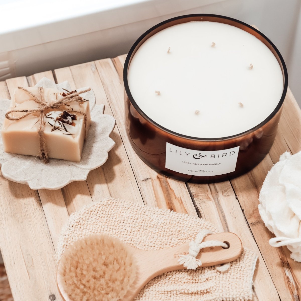 XL Soy Candle Bowl - 1.5kg - Lily and Bird