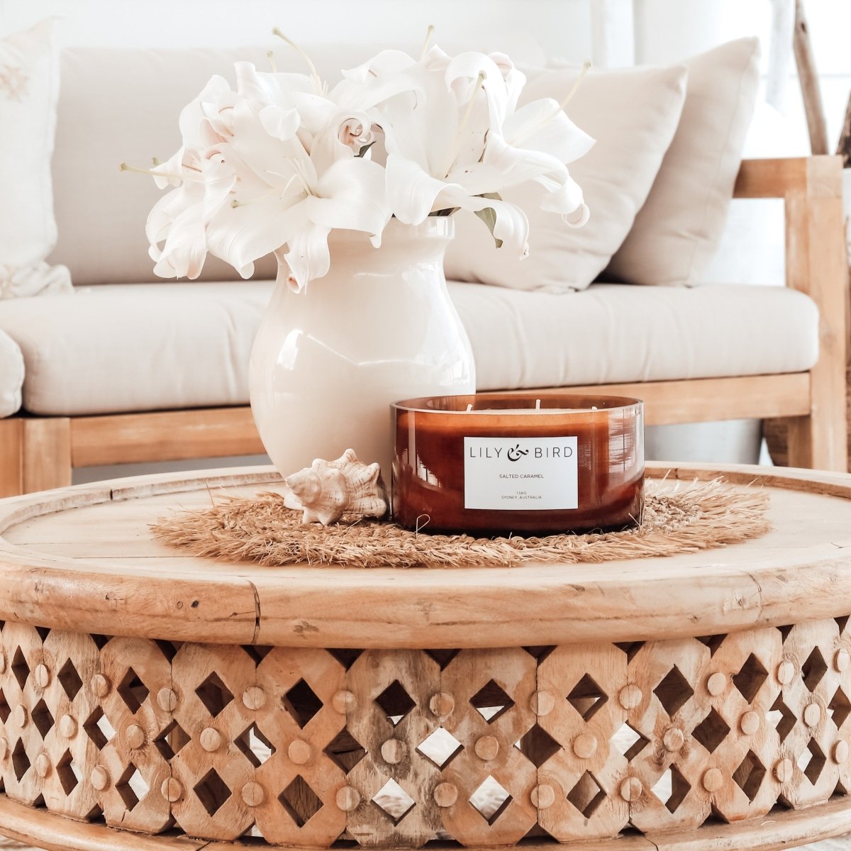 XL Soy Candle Bowl - 1.5kg - Lily and Bird