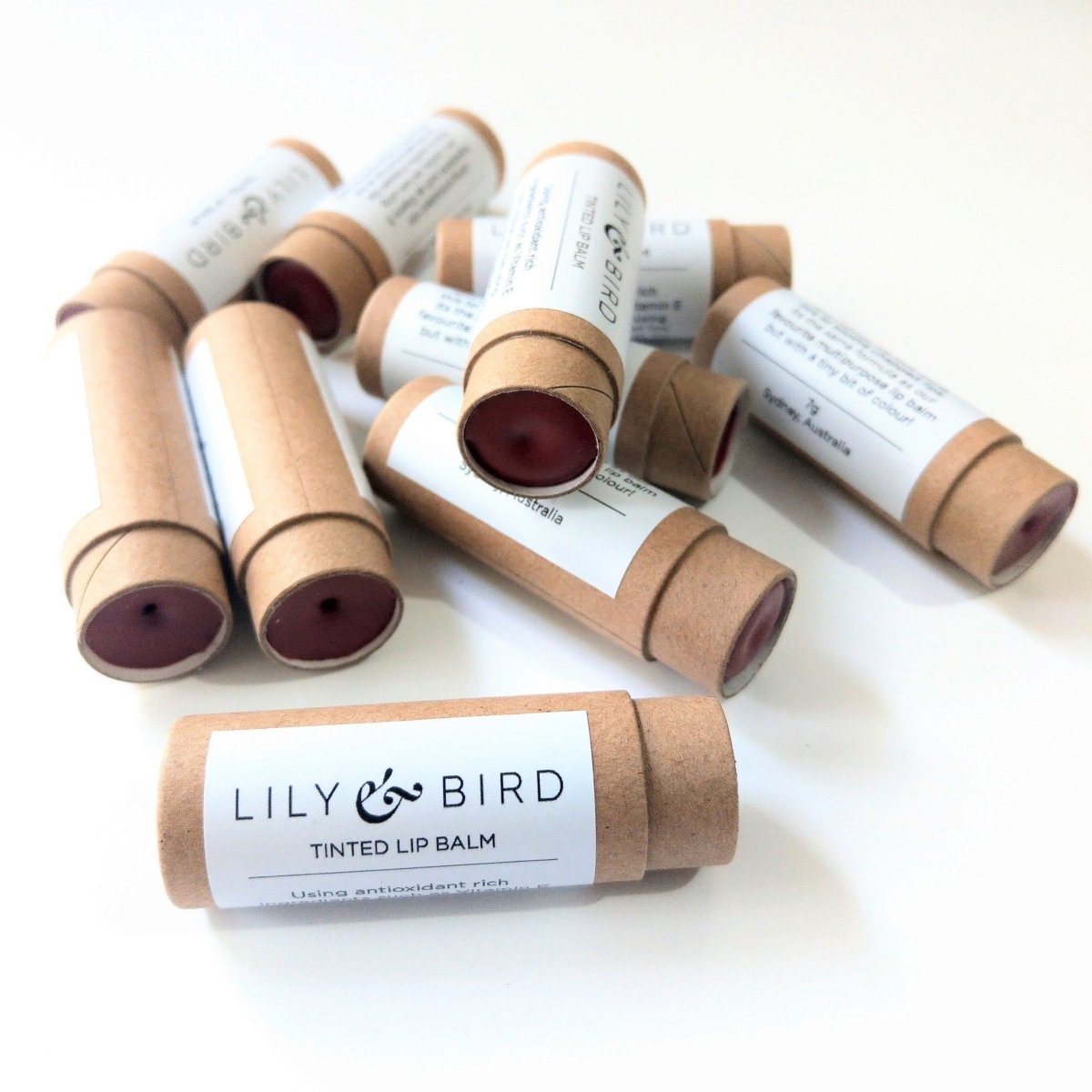 Tinted Lip Balm - Tube - Lily and Bird